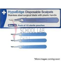 Disposable Scalpels: Size 10 - Pack of 10